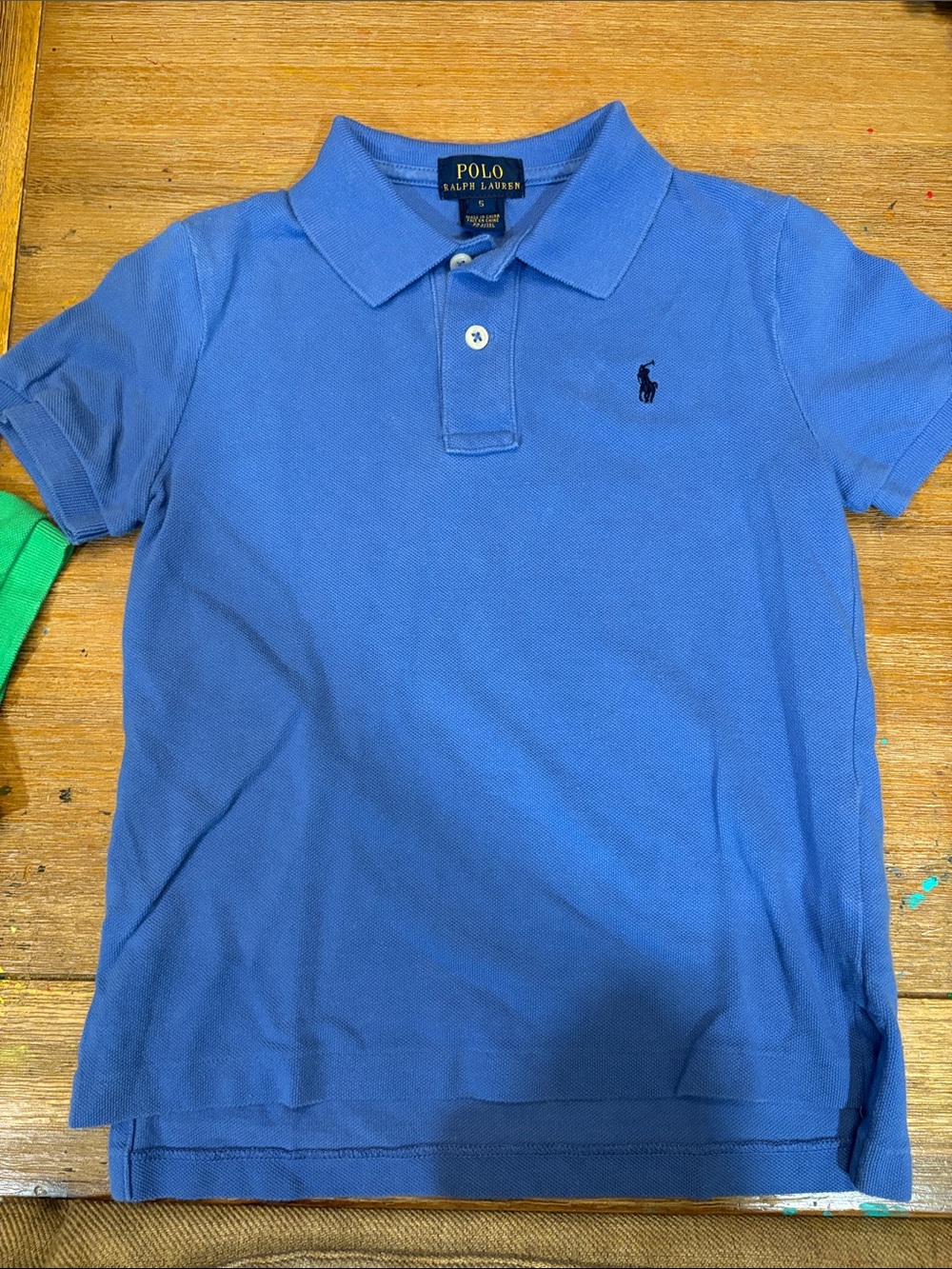 Polo by Ralph Lauren Kids Polo Tee Set - Purple, Green, Blue, Yellow - Picture 3 of 9